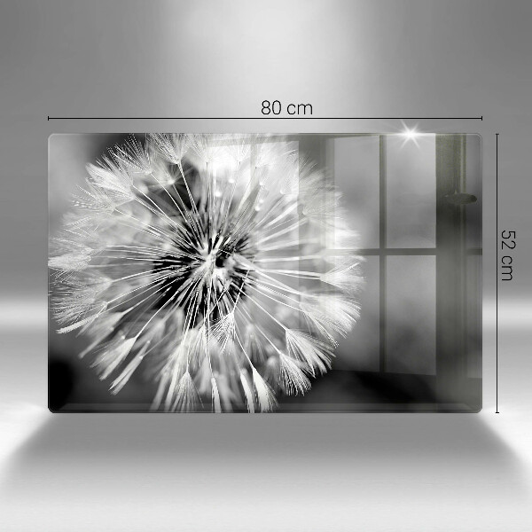 Spisskyddsplatta elegant En delikat maskros