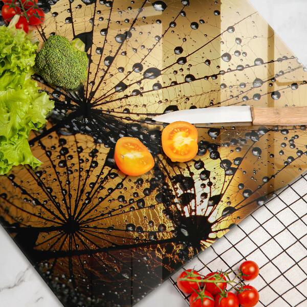 Spisskyddsplatta elegant Dagg och maskrosor