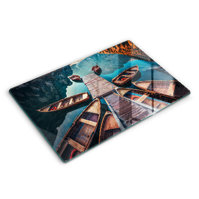 Glashällskydd elegant Båtar på sjön