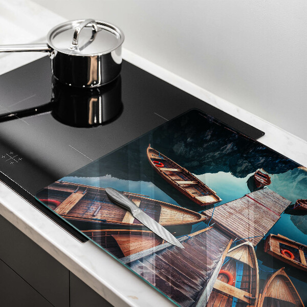 Glashällskydd elegant Båtar på sjön