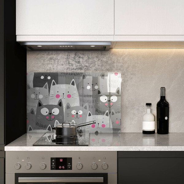 Kokkärlskydd elegant Katter illustration