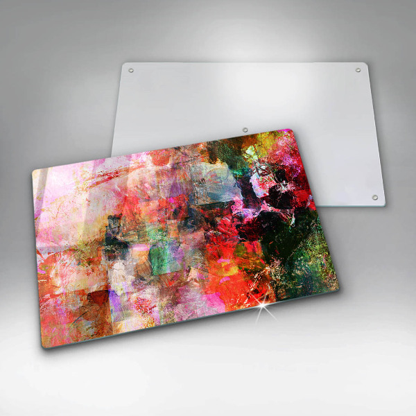 Spisskyddsplatta elegant Måla abstraktion
