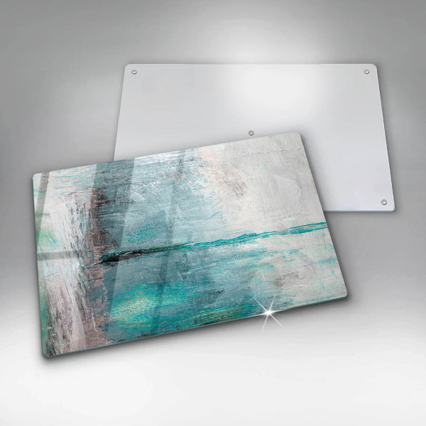 Spisskyddsplatta elegant Måla abstraktion bakgrund