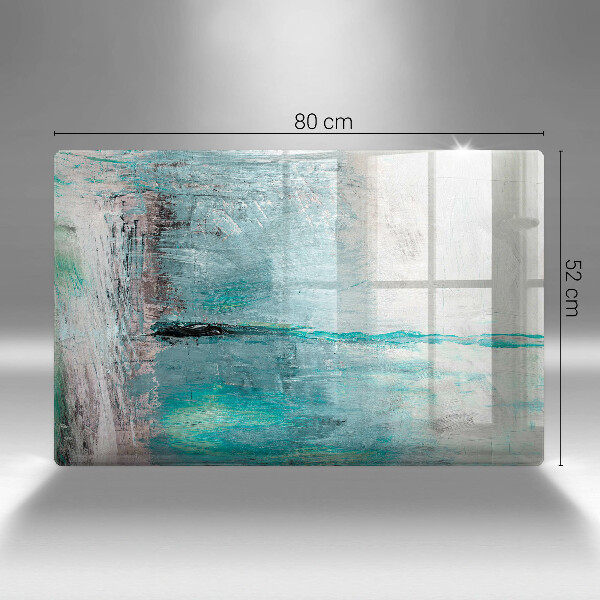 Spisskyddsplatta elegant Måla abstraktion bakgrund