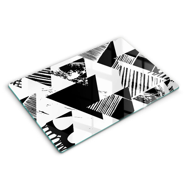 Kokkärlskydd elegant Geometriska trianglar
