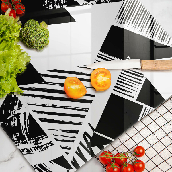 Kokkärlskydd elegant Geometriska trianglar