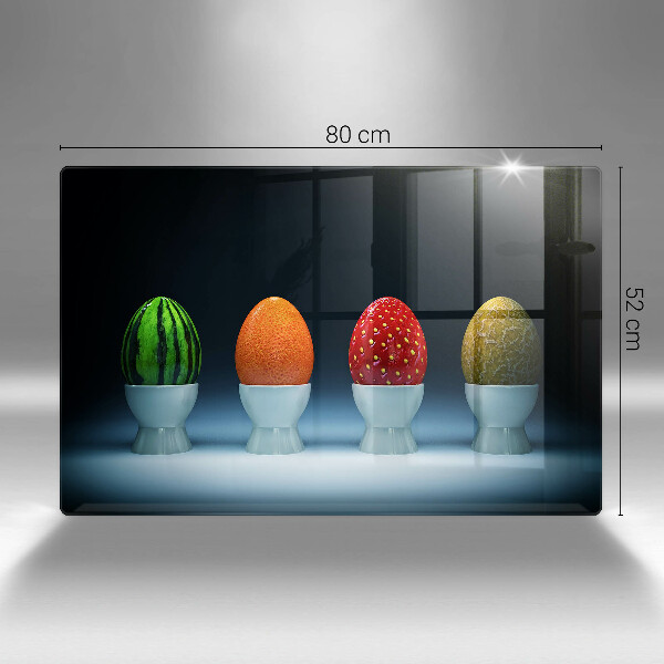 Spisskyddsplatta elegant Abstrakt fruktägg