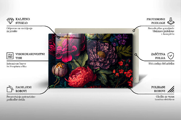 Kokkärlskydd elegant Vackra blommor