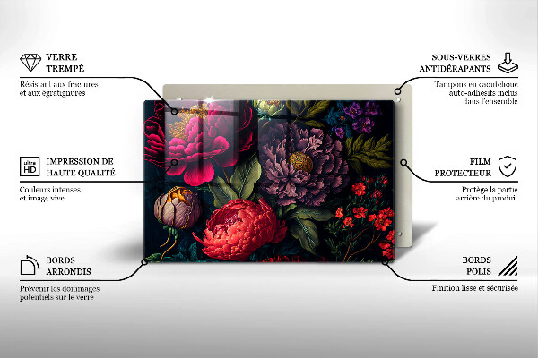 Kokkärlskydd elegant Vackra blommor