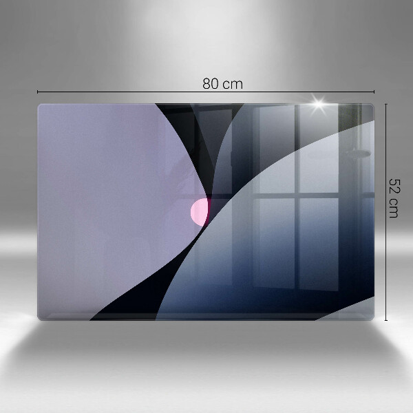 Spisskyddsplatta elegant Abstrakta former