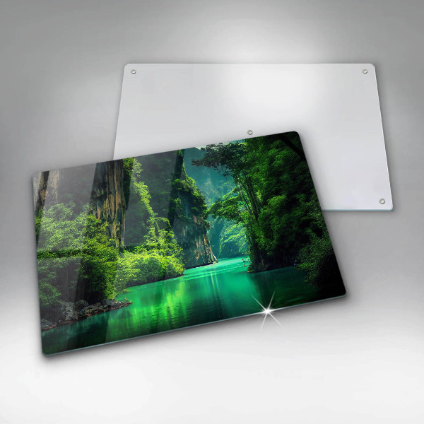 Kokkärlskydd elegant Lagun landskap