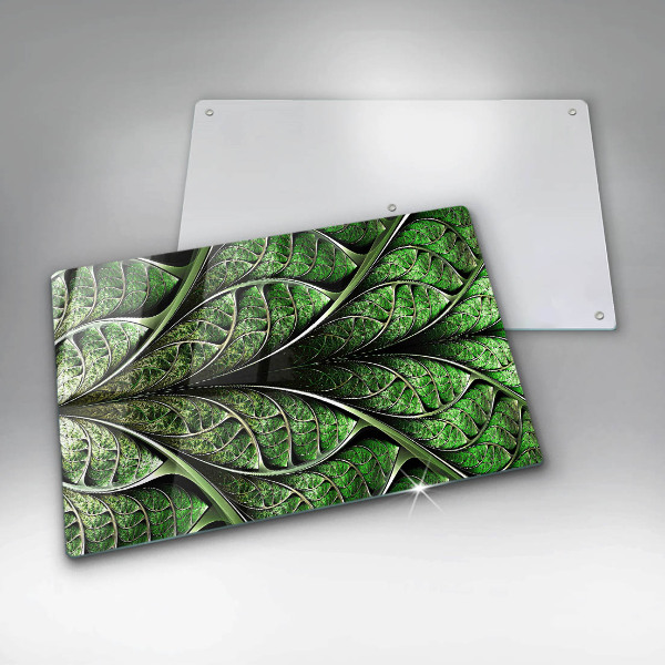 Spisskyddsplatta elegant Bladvenstruktur