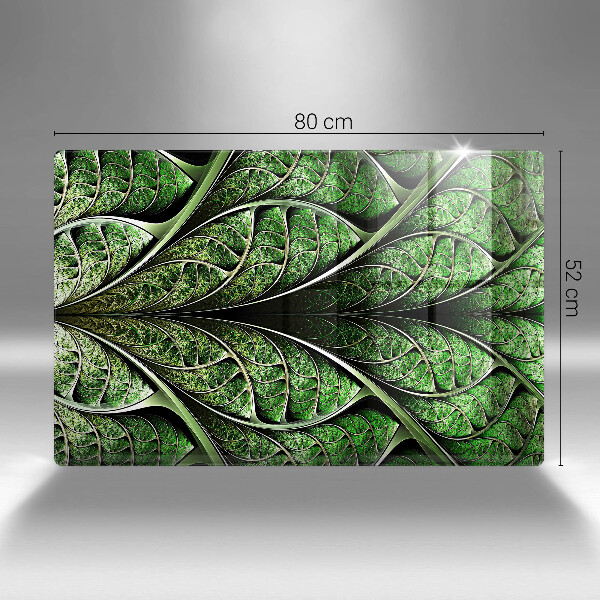 Spisskyddsplatta elegant Bladvenstruktur