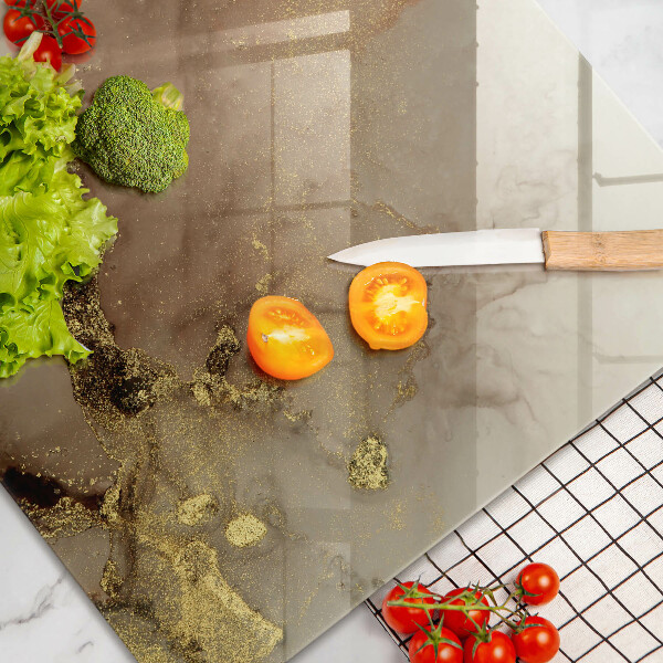 Kokkärlskydd elegant Guld abstraktion