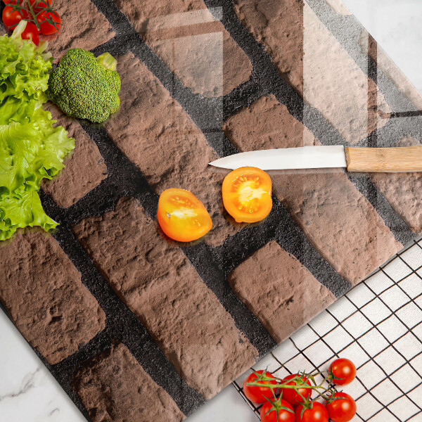 Kokkärlskydd elegant Tegelvägg