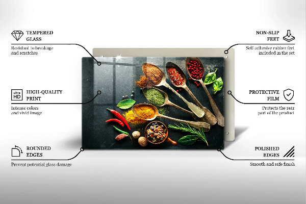 Kokkärlskydd elegant Köksskedar av kryddor