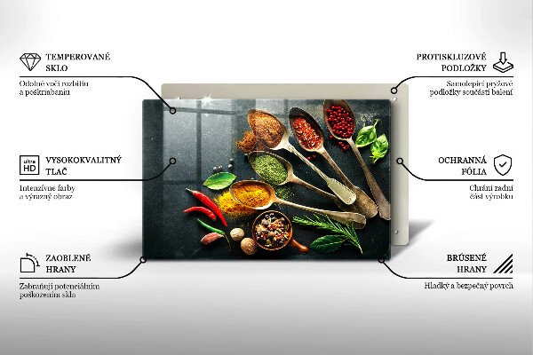 Kokkärlskydd elegant Köksskedar av kryddor