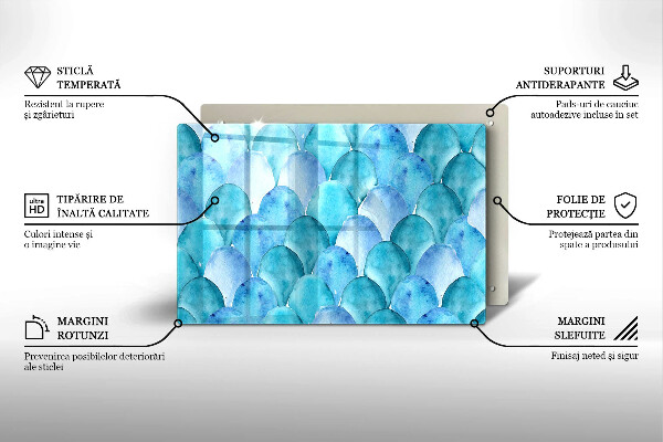 Kokkärlskydd elegant Akvarell skalor