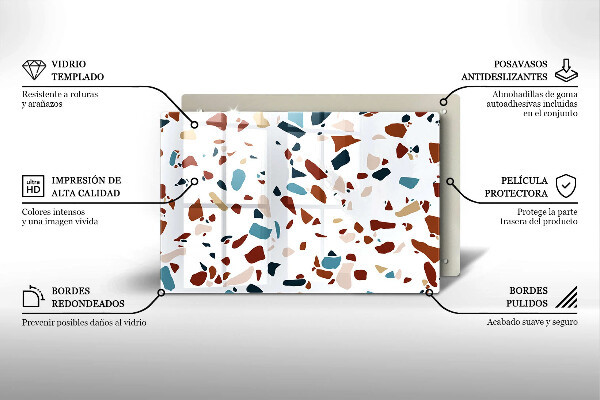 Kokkärlskydd elegant Dekorativ sten