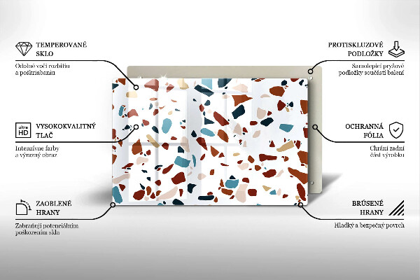 Kokkärlskydd elegant Dekorativ sten