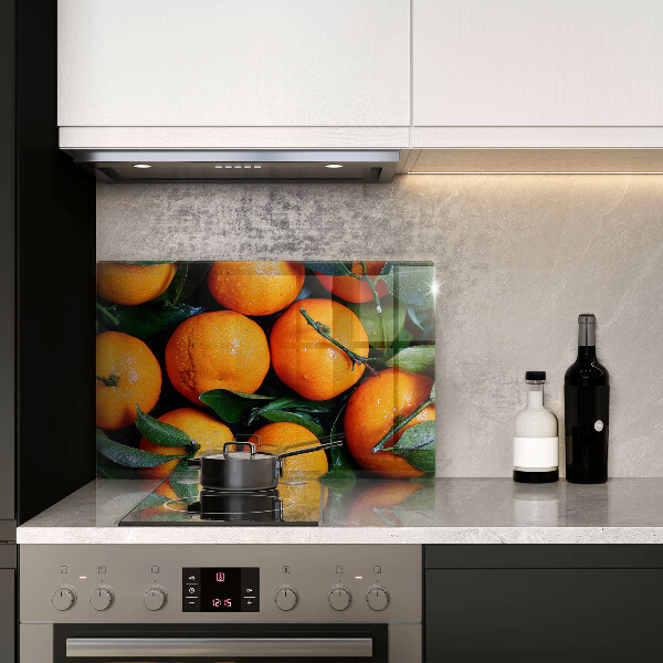 Skydd för induktionsspis elegant Orange frukt