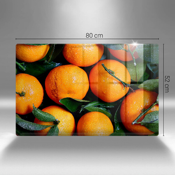 Skydd för induktionsspis elegant Orange frukt