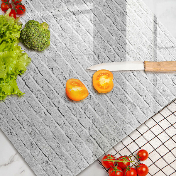 Spisskyddsplatta elegant Tegelvägg