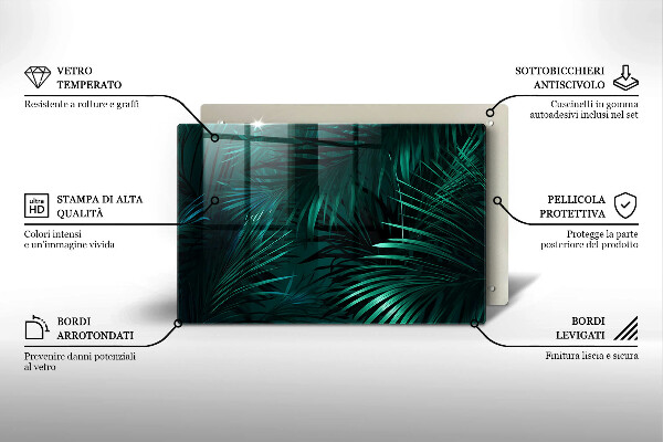 Kokkärlskydd elegant Vilda djungellöv