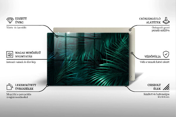 Kokkärlskydd elegant Vilda djungellöv