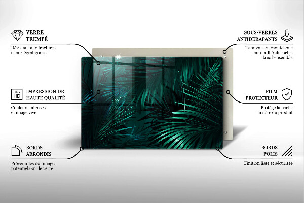 Kokkärlskydd elegant Vilda djungellöv