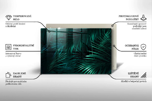 Kokkärlskydd elegant Vilda djungellöv