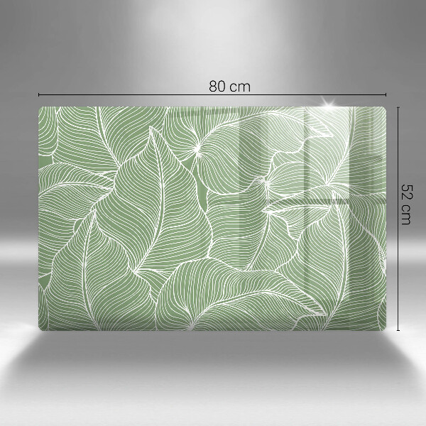 Kokkärlskydd elegant Linjära blad