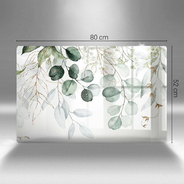 Kokkärlskydd elegant Målade växter