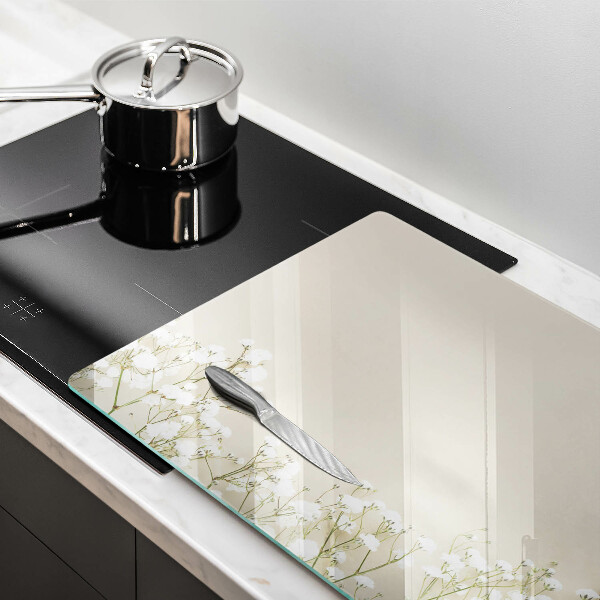 Kokkärlskydd elegant Bohoblommor i gips