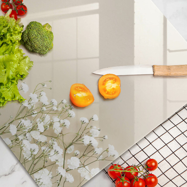 Kokkärlskydd elegant Bohoblommor i gips