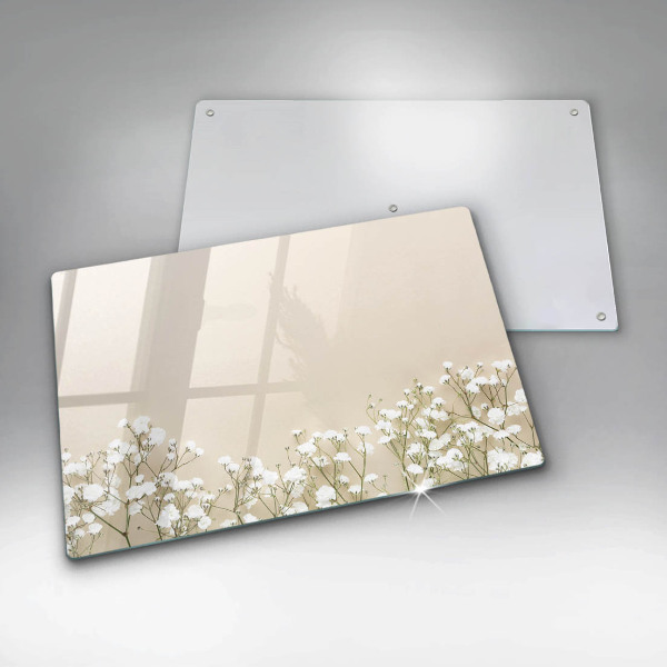 Kokkärlskydd elegant Bohoblommor i gips