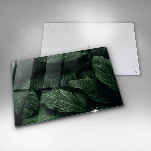 Kokkärlskydd elegant Mörka löv