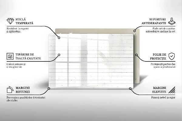 Kokkärlskydd elegant Moderna ljusa brädor