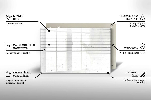 Kokkärlskydd elegant Moderna ljusa brädor