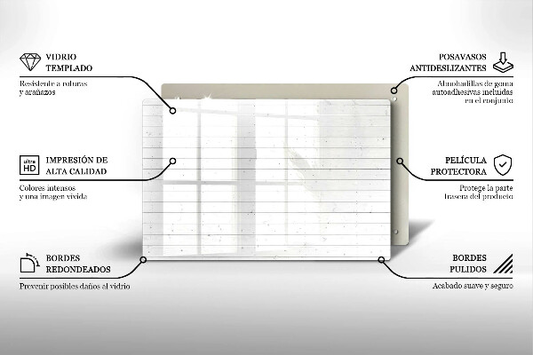 Kokkärlskydd elegant Moderna ljusa brädor