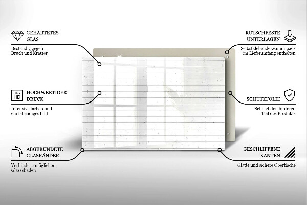 Kokkärlskydd elegant Moderna ljusa brädor