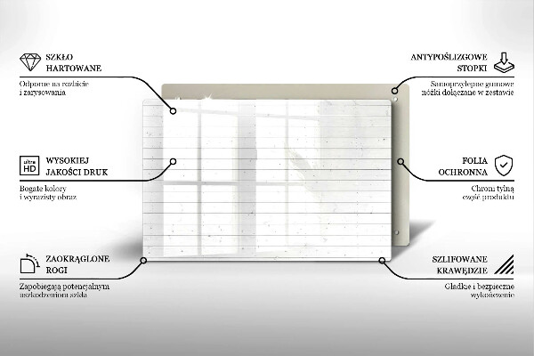 Kokkärlskydd elegant Moderna ljusa brädor