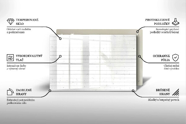 Kokkärlskydd elegant Moderna ljusa brädor