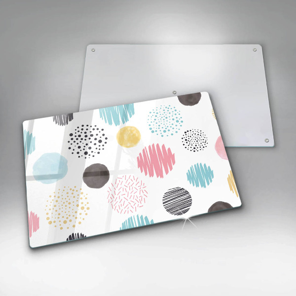 Kokkärlskydd elegant Målade former