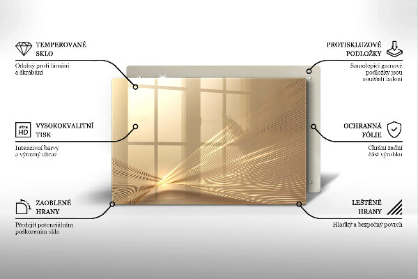 Kokkärlskydd elegant Modern abstraktion