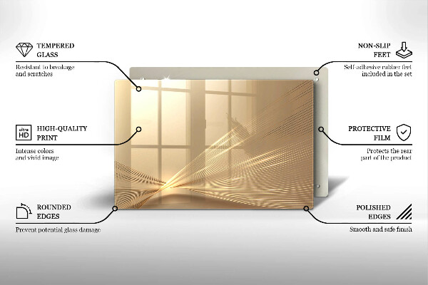 Kokkärlskydd elegant Modern abstraktion