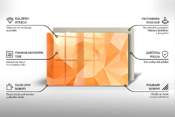 Kokkärlskydd elegant Geometrisk bakgrund