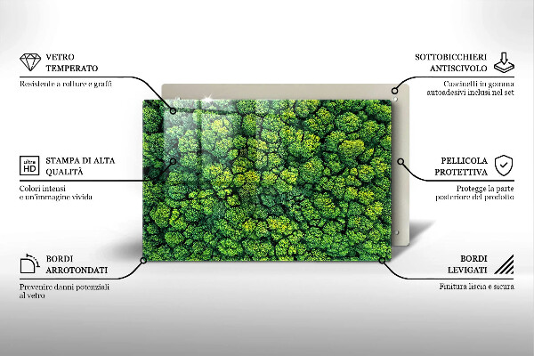 Glashällskydd elegant Naturmossaväxt