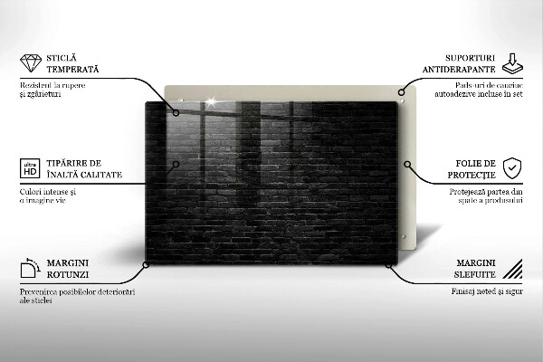 Spisskyddsplatta elegant Vägg tegelvägg