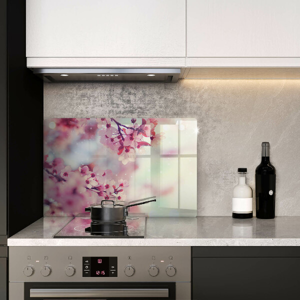 Spisskyddsplatta elegant Naturen äppelblommor